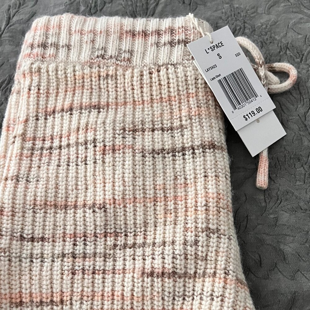 LSPACE Layla Short Size Small Knit blend leisure short